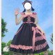 Dot Sweat heart Lolita Dress JSK by Souffle Song (SS1055)